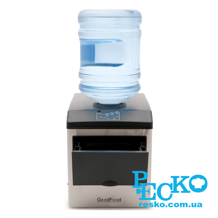 Ледогенератор GoodFood IM22BFS STEEL колпачок наливной автономный 22 кг