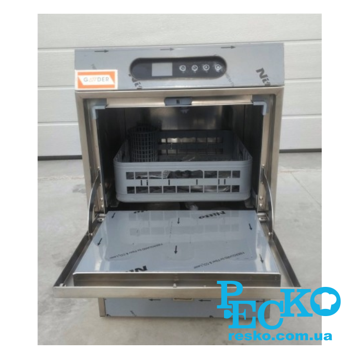 Посудомийна машина Gooder BYM.02 зі зл. насосом фронтальна професійна барна