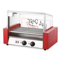 Гриль роликовий Frosty WY-007 зі склом 7 роликів