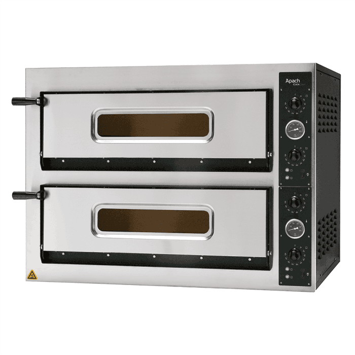 Печь для пиццы Apach AML44X электрическая две камеры