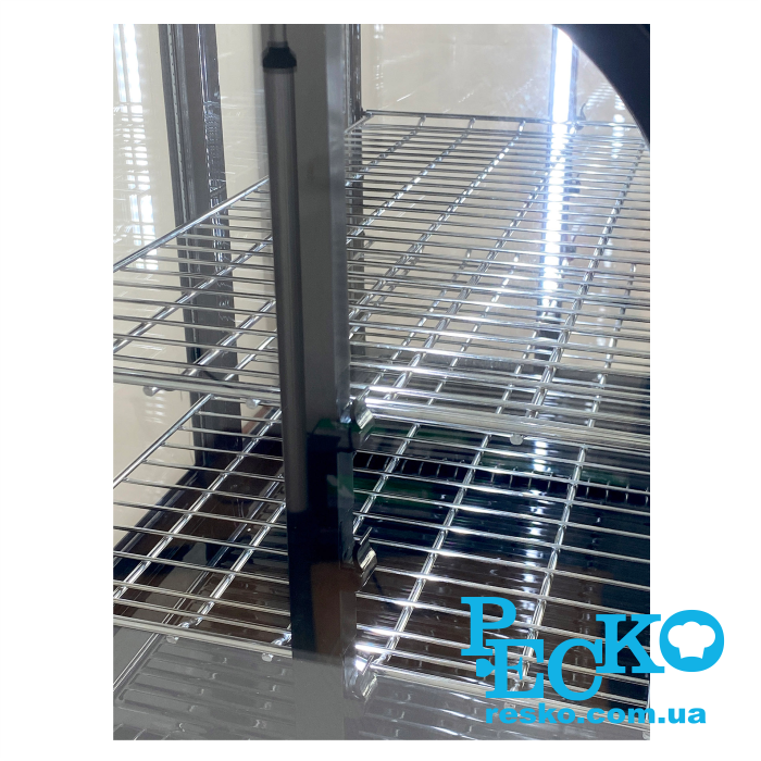 Витрина холодильная GoodFood RTW100L черная Premium кондитерская настольная горизонтальная