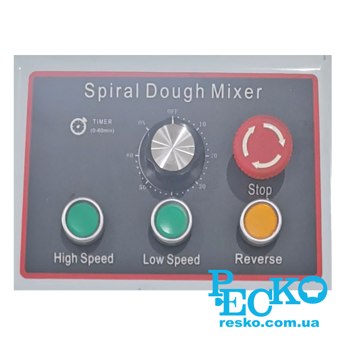 Тістоміс GastroMix HS30B спіральний професійний 30 л дві швидкості