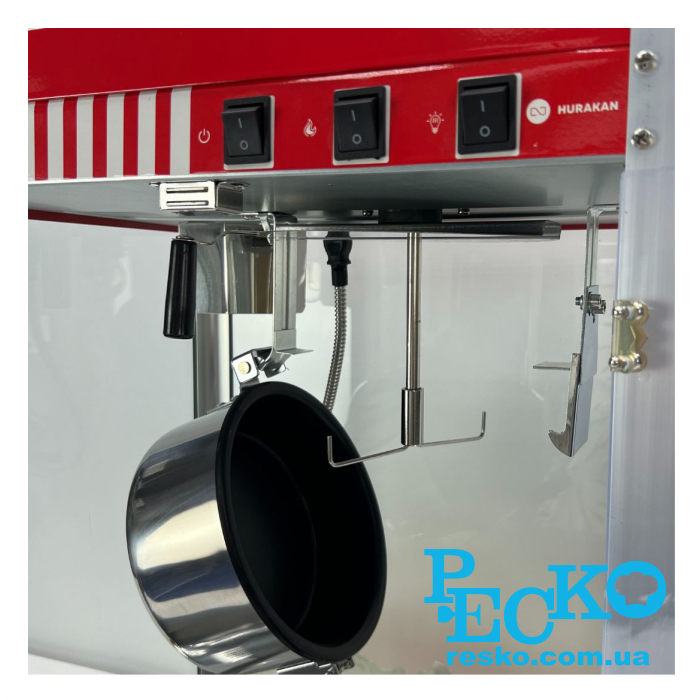 Аппарат для приготовления попкорна Hurakan HKN-PCORN профессиональный