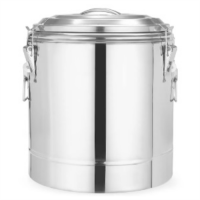 Термос для їжі із неіржавної сталі 22 л Hendi 708088 для транспортування їжі