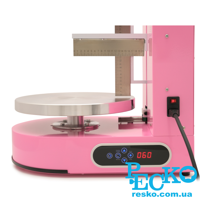 Аппарат для декорирования тортов GoodFood CDM10 розовый