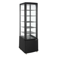 Шафа холодильна Frosty RT-280-C3 black вітрина барна підлогова чорна