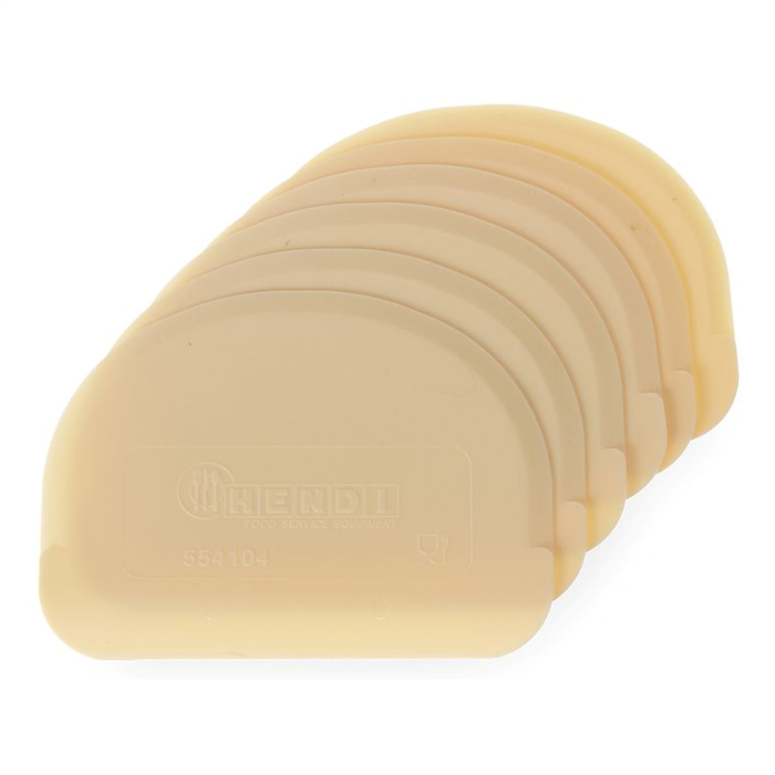 Скребок для теста пластиковый 6 шт Hendi 554166