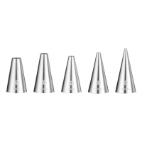 Насадки для кондитерських мішків 5 шт Hendi 551691 комплект насадок