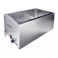 Марміт теловий Airhot BM-11 GN 1/1 зі зливним краном електричний професійний