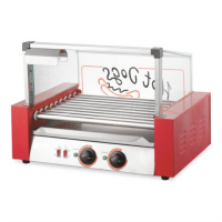 Гриль роликовий Frosty WY-009 зі склом 9 роликів