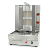 Апарат для шаурми газовий GoodFood SM2MG електропривід