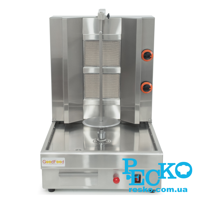 Апарат для шаурми газовий GoodFood SM2MG електропривід