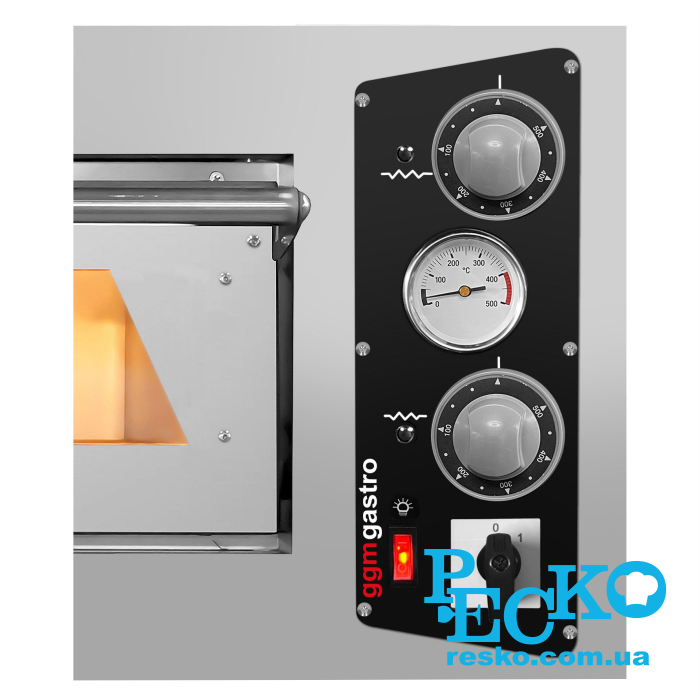 Піч для піци GGM Gastro PEP44 електрична одна камера