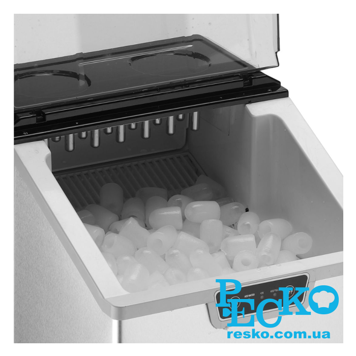 Льодогенератор Hurakan HKN-IMF17 ковпачок наливний автономний 17 кг