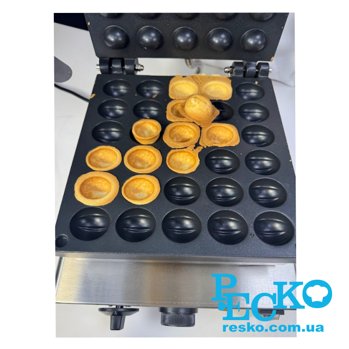 Вафельниця горішниця Hurakan HKN-GES300 NUT для горішків професійна