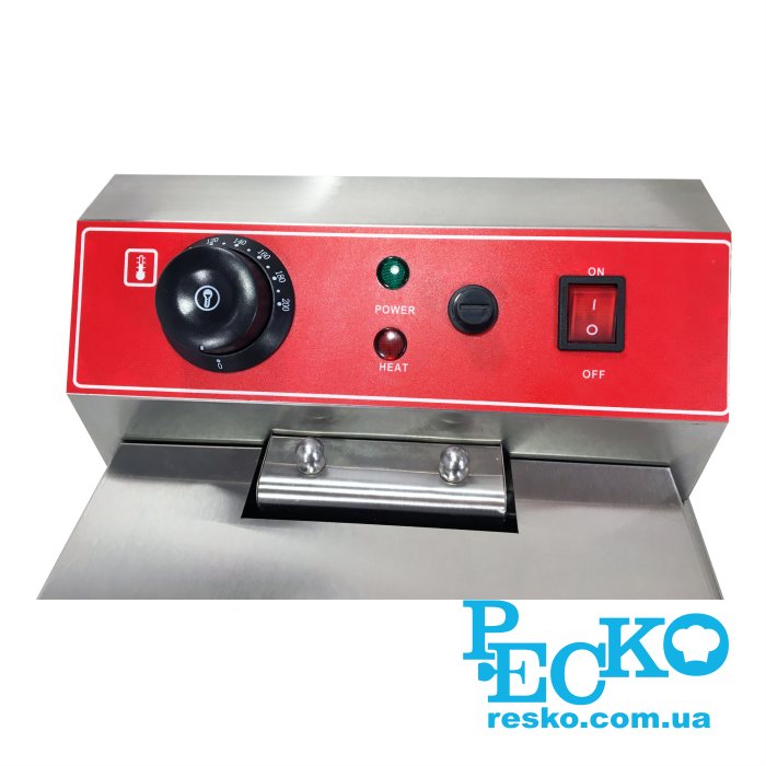 Фритюрниця GoodFood EF8 з краном електрична професійна 8 л