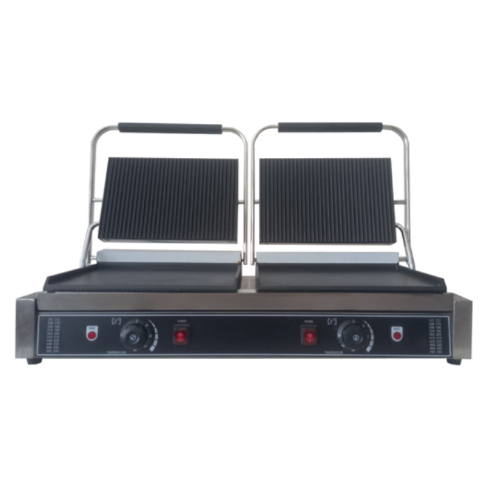 Гриль контактный Frosty EGS-44DF прижимной профессиональный комбинированный