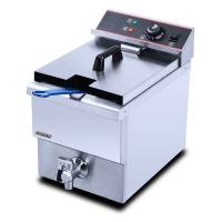 Фритюрниця Airhot EF12 з краном електрична професійна 12 л