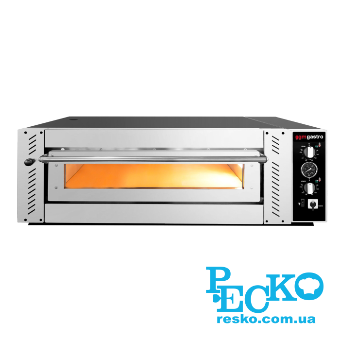 Піч для піци GGM Gastro POE430 електрична одна камера