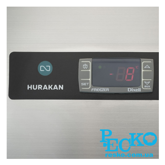 Шафа морозильна Hurakan HKN-GX650BT INOX професійна низькотемпературна
