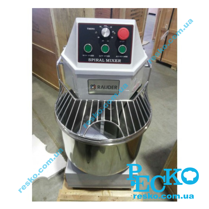 Тістоміс Rauder LT-20-3F спіральний професійний 20 л дві швидкості