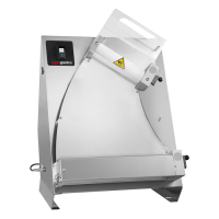 Тісторозкатка GGM Gastro TP30D-N для піци електрична професійна дві пари валків