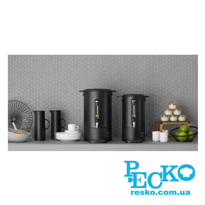 Электрокипятильник Hendi 211458 черный black наливной профессиональный 9 л