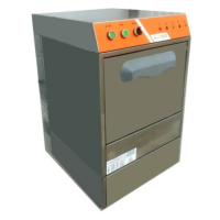 Посудомийна машина Gooder BYM.01 зі зл. насосом фронтальна професійна барна