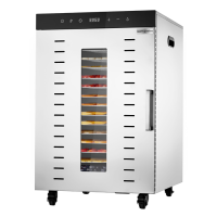 Дегідратор GGM Gastro DGHB16 сушарка для харчових продуктів овочів, фруктів, м'яса, пастили