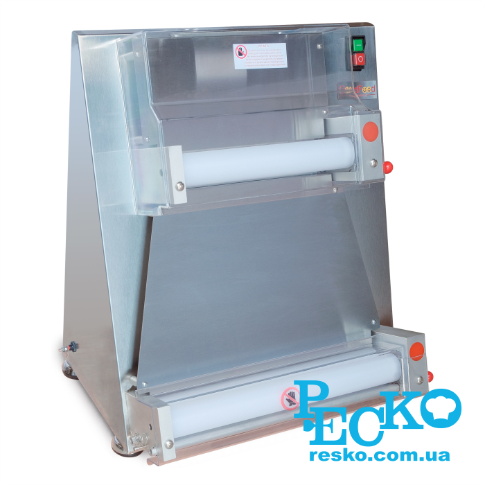 Тестораскаточная машина GoodFood NM40APD для пиццы электрическая профессиональная две пары валков