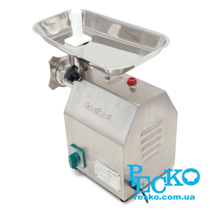 М'ясорубка GoodFood MG12SS Reverse професійна електрична промислова 150 кг/год