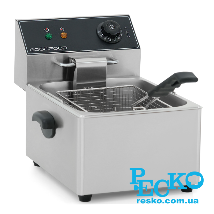 Фритюрниця GoodFood EF6 BLACK ВEST електрична професійна 6 л