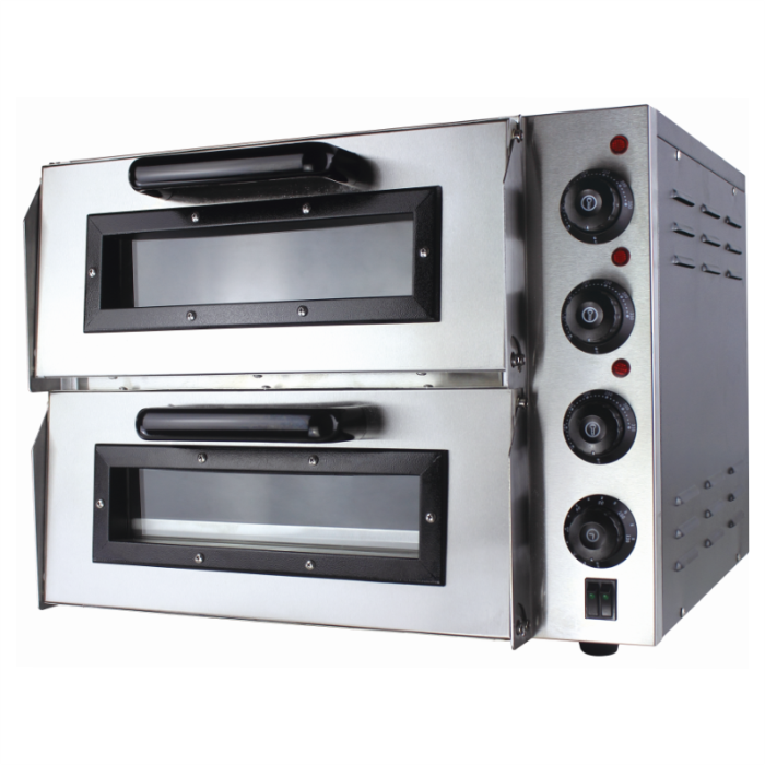 Печь для пиццы EWT INOX PZ2ST электрическая две камеры