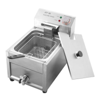 Фритюрниця Rauder JEF-8K з краном електрична професійна 8 л