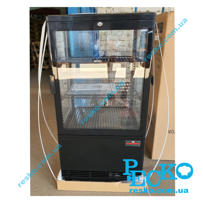 Шкаф холодильный Frosty RT58B-1 black витрина барная настольная черная
