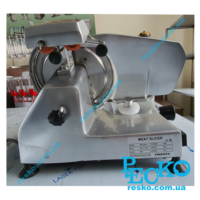 Слайсер Frosty HBS-220JS профессиональный ломтерезка 220 мм