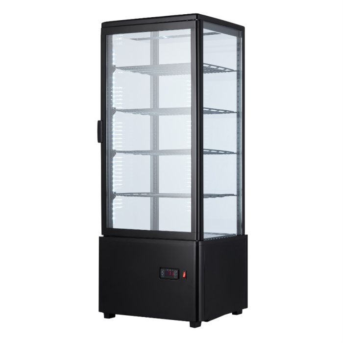 Шкаф холодильный Reednee RT98L black витрина барная настольная черная