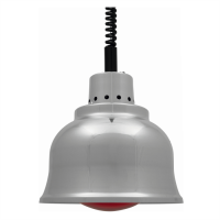 Лампа для підігріву страв Saro Clyde срібна підвісна професійна