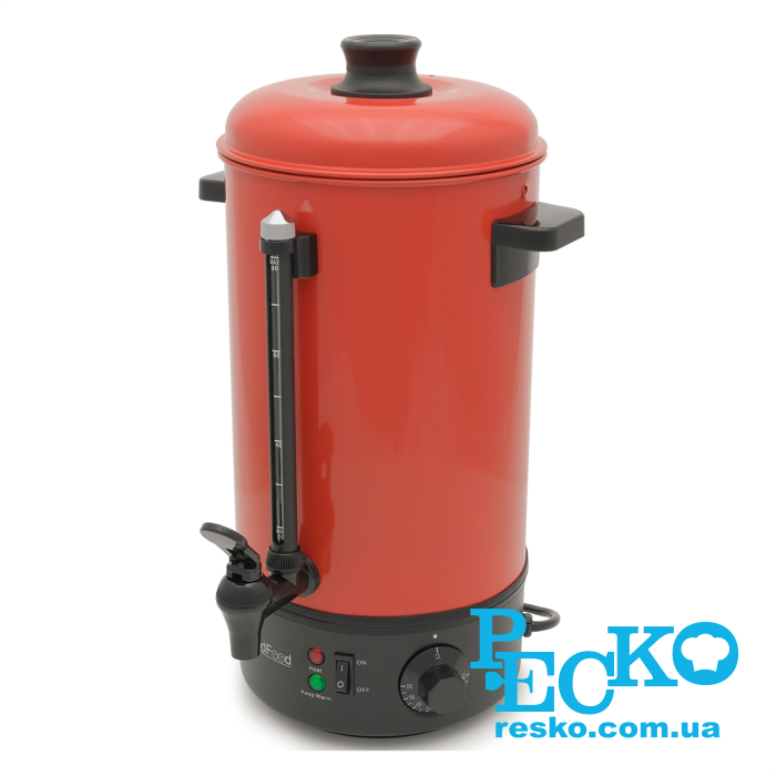 Электрокипятильник GoodFood WB08S RED красный наливной профессиональный 10 л