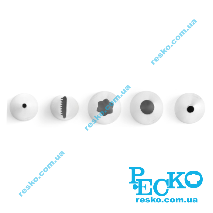 Насадки для кондитерських мішків 5 шт Hendi 551592 комплект насадок