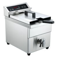 Фритюрниця Hurakan HKN-FDI8T з краном індукційна професійна 8 л