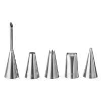 Насадки для кондитерських мішків 5 шт Hendi 551592 комплект насадок