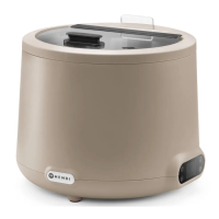 Електросупниця UNIQ Hendi 860557 бежевий професійний електричний супник 8 л