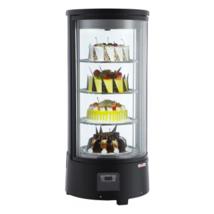 Витрина холодильная Frosty RTC-72L кондитерская настольная вертикальная