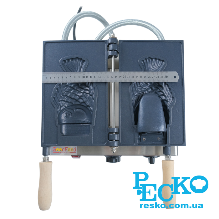 Вафельниця GoodFood WB1CF CREAM FISH професійна для вафель в формі рибки