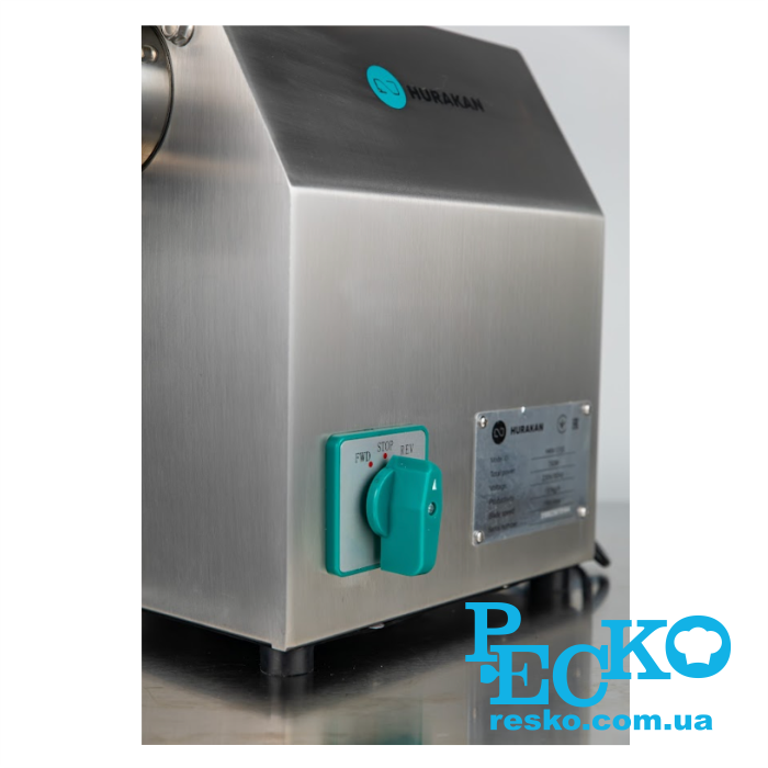 М'ясорубка Hurakan HKN-12SS 750W REVERSE професійна електрична промислова 170 кг/год