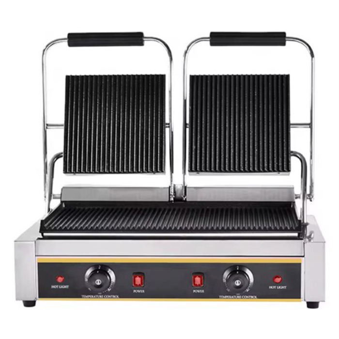 Гриль контактный Frosty EGS-36 прижимной профессиональный ребристый