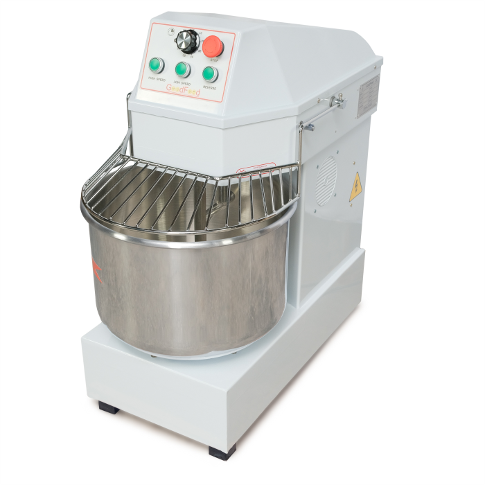 Тестомес GoodFood SM20T2VFI спиральный профессиональный 20 л две скорости