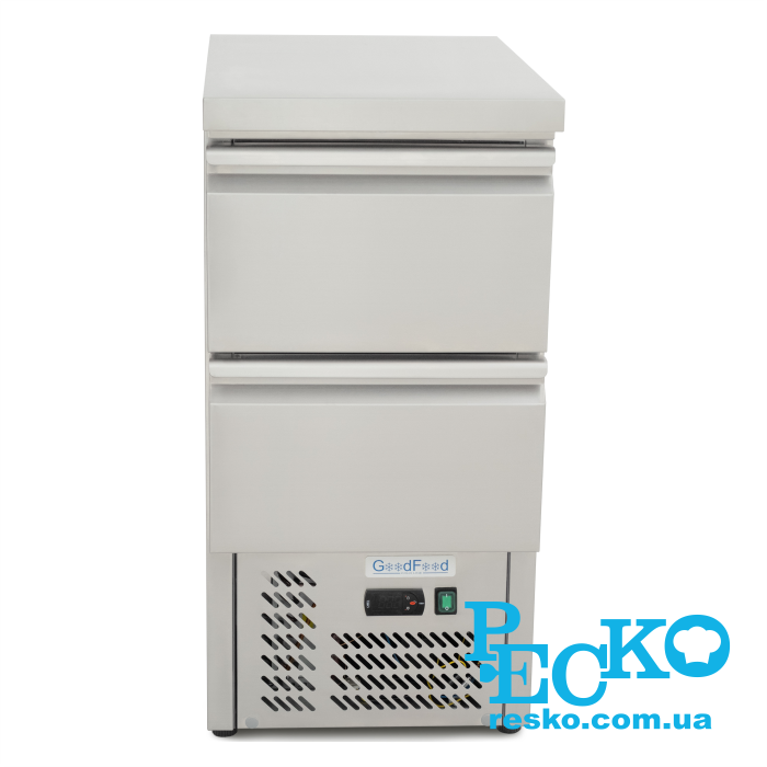 Стіл холодильний GoodFood GF-S451-2D-H6C дві шухляди