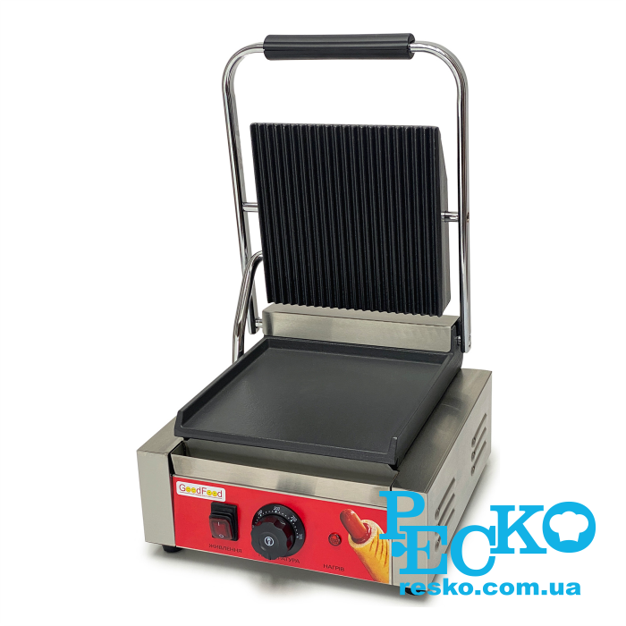 Гриль контактний GoodFood ECG10EA притискний професійний комбінований